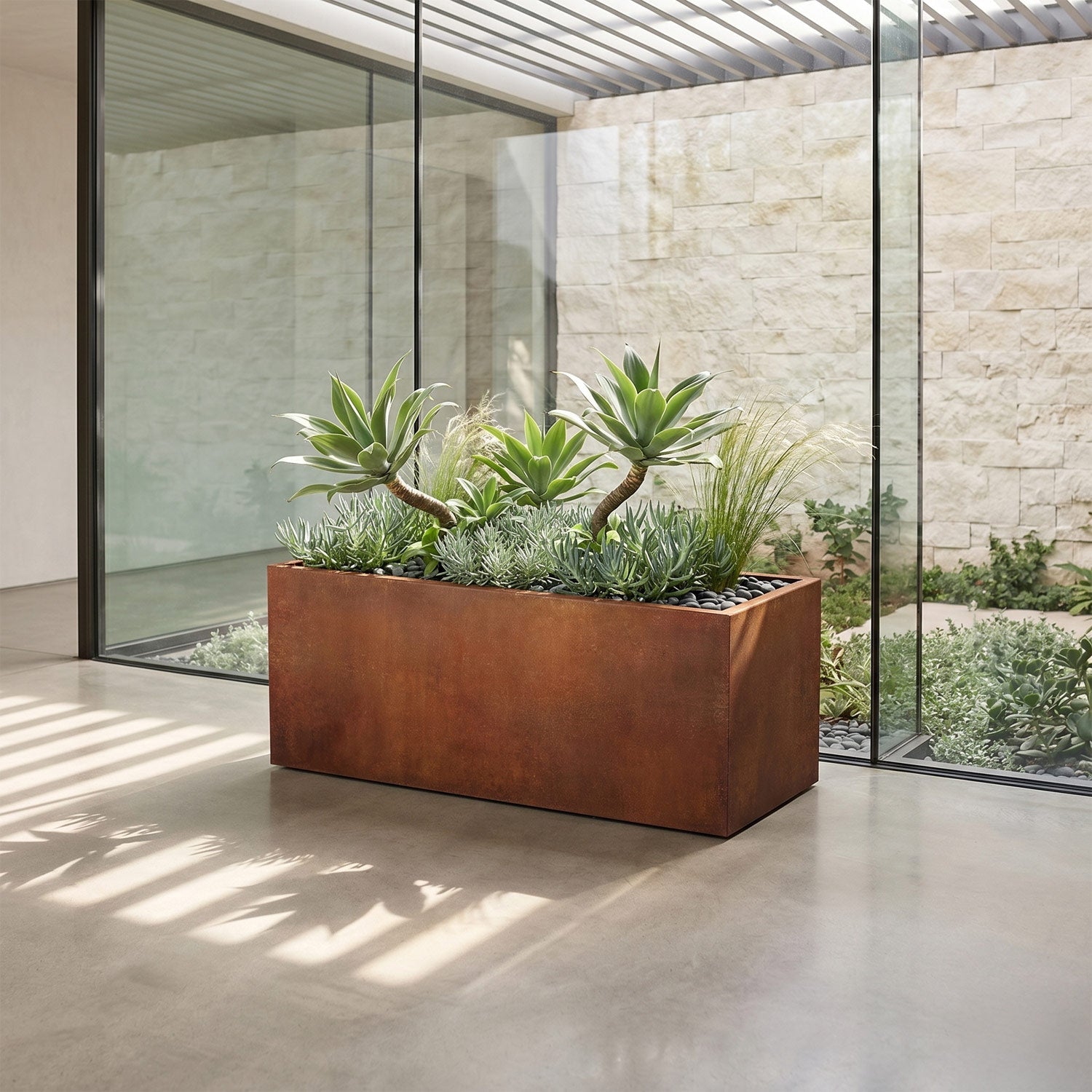 Corten Steel Planters