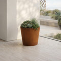 Conic Corten Steel Planter (H 18" x Ø 20")