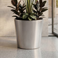 Conic Stainless Steel Planter (H 24" x ⌀ 25")