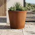 Conic Corten Steel Planter (H 30" x Ø 29")