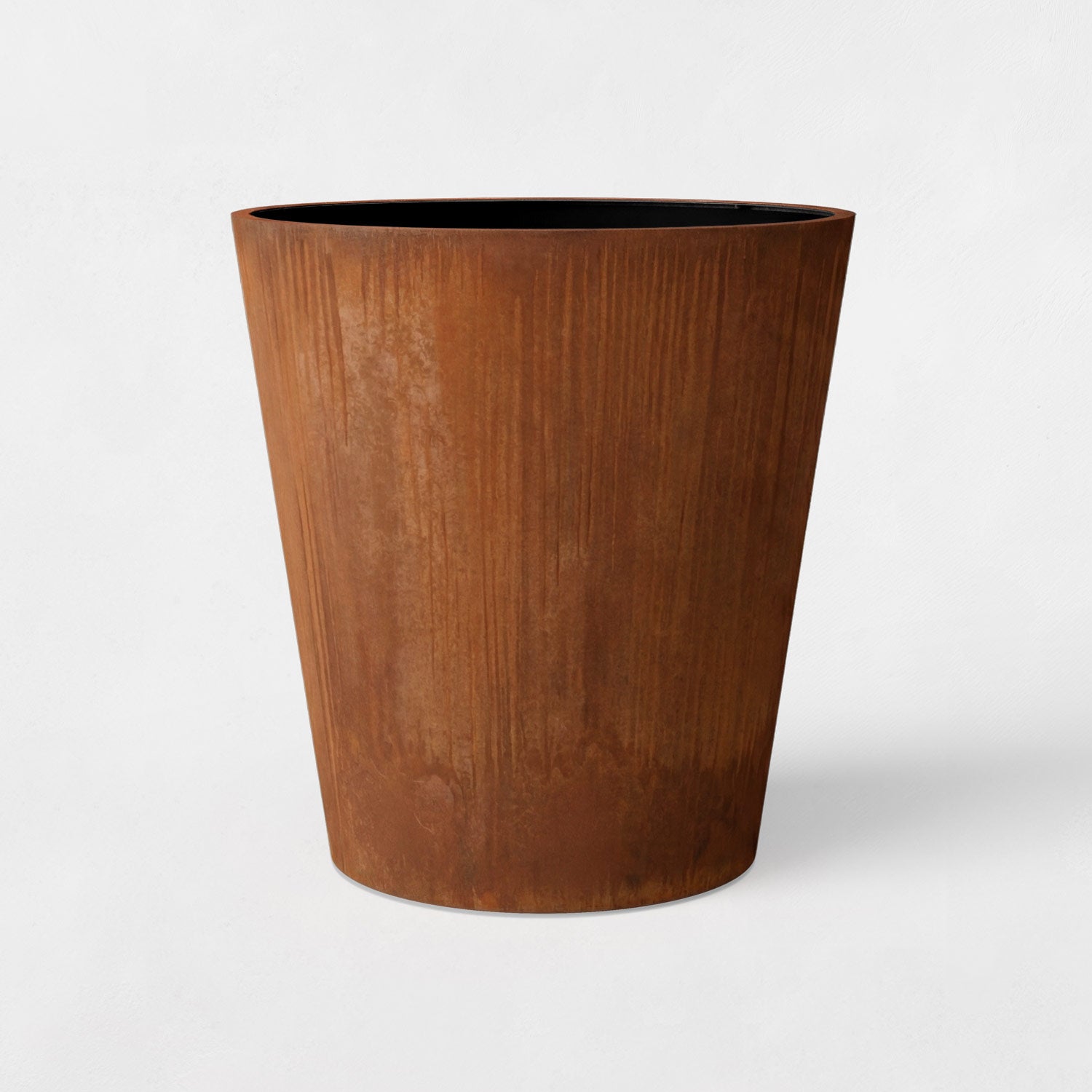 Conic Corten Steel Planter (H 36" x Ø 33")