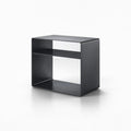 Arc Nightstand – Open Shelf Cabinet